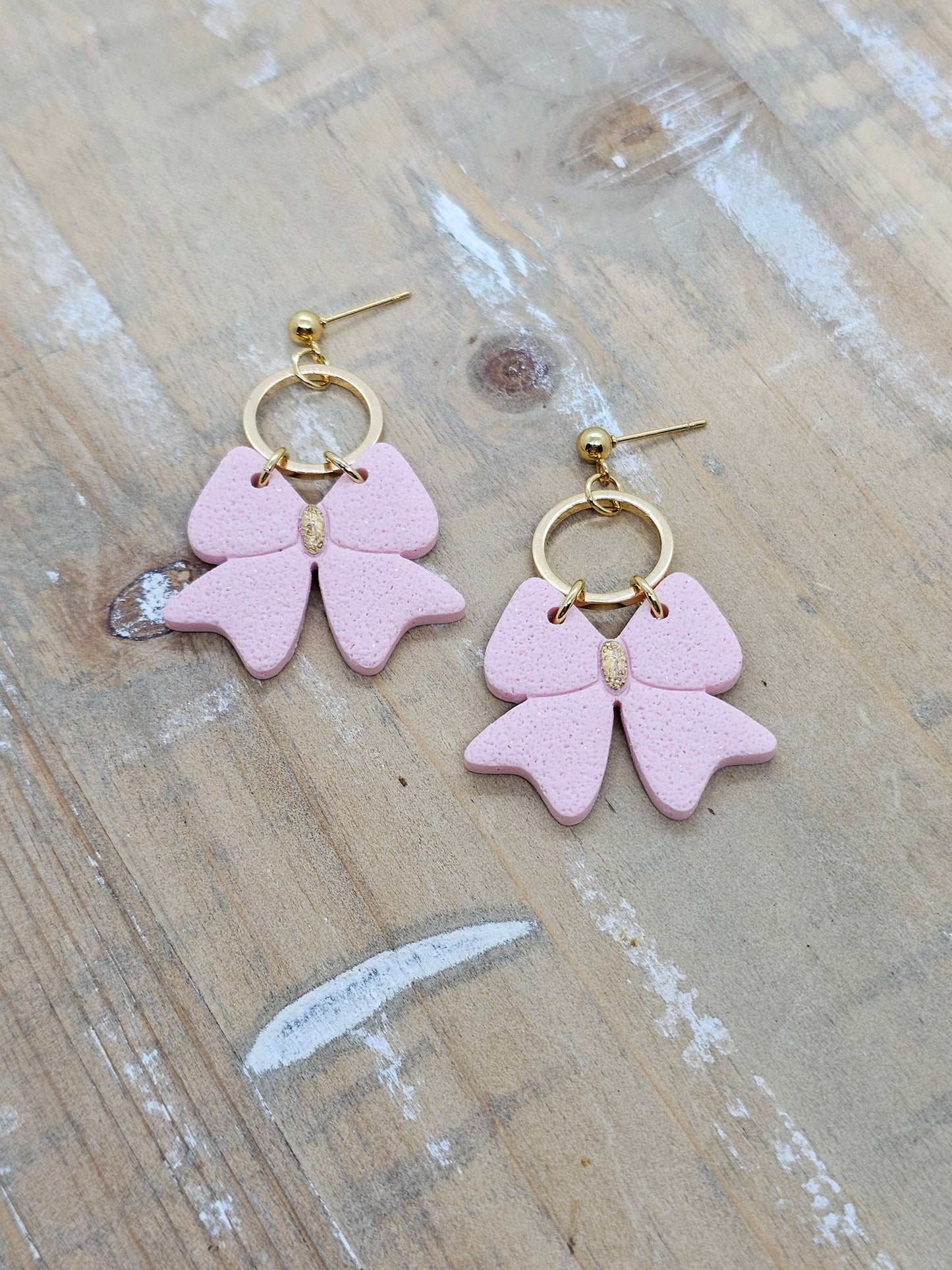 Valentines Bow Earrings