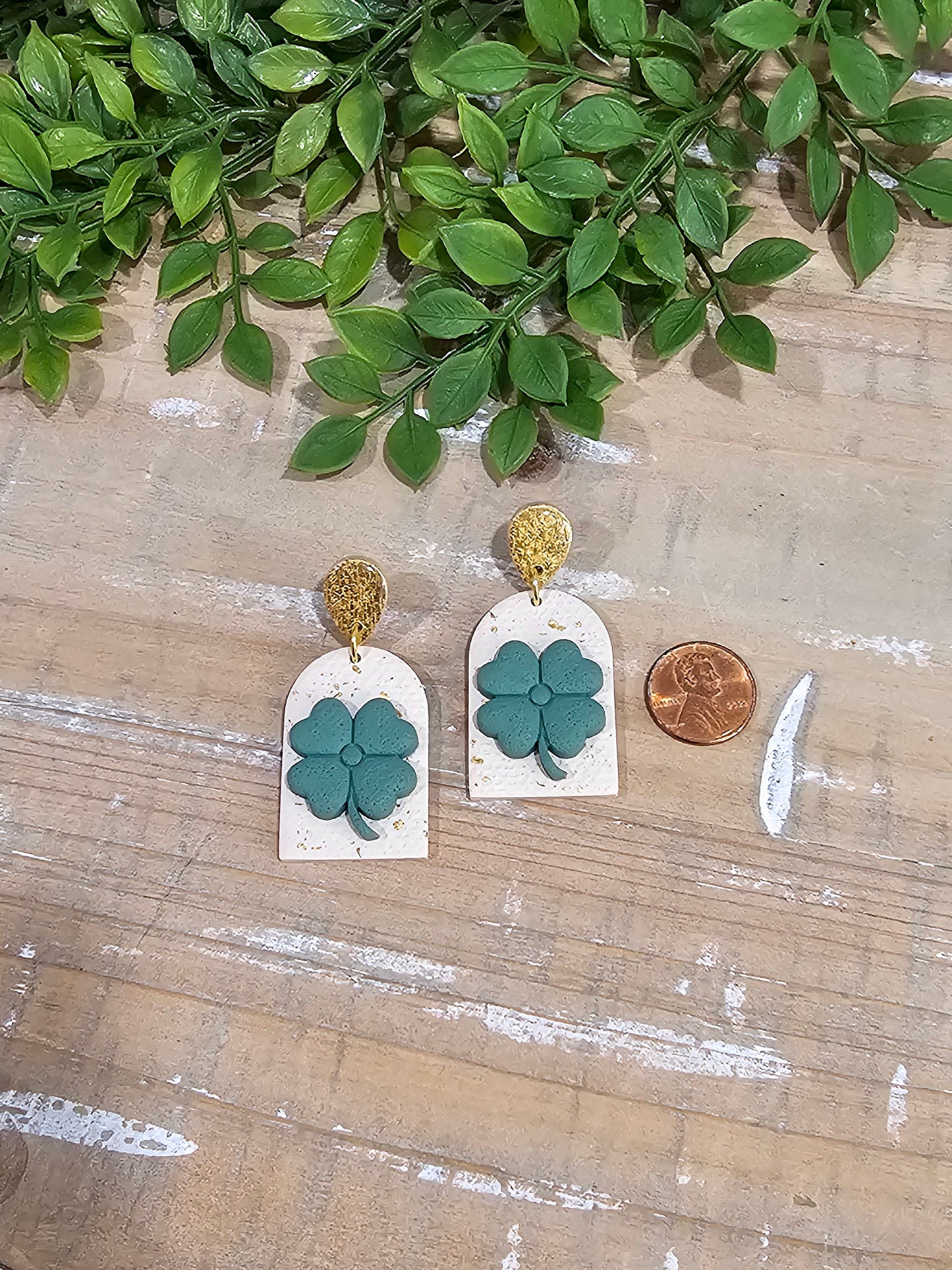 Clover Statement Earring | Saint Patrick's Day Earring