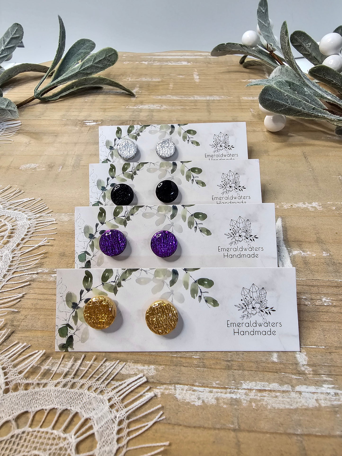 Small Simple Stud Earrings | Mia Studs