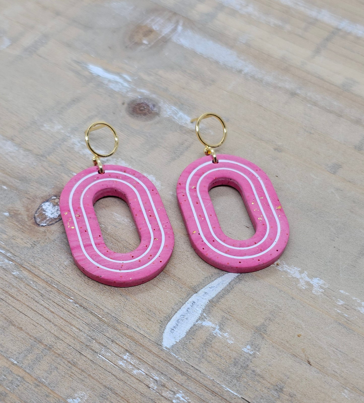 Valentines Pink Earrings