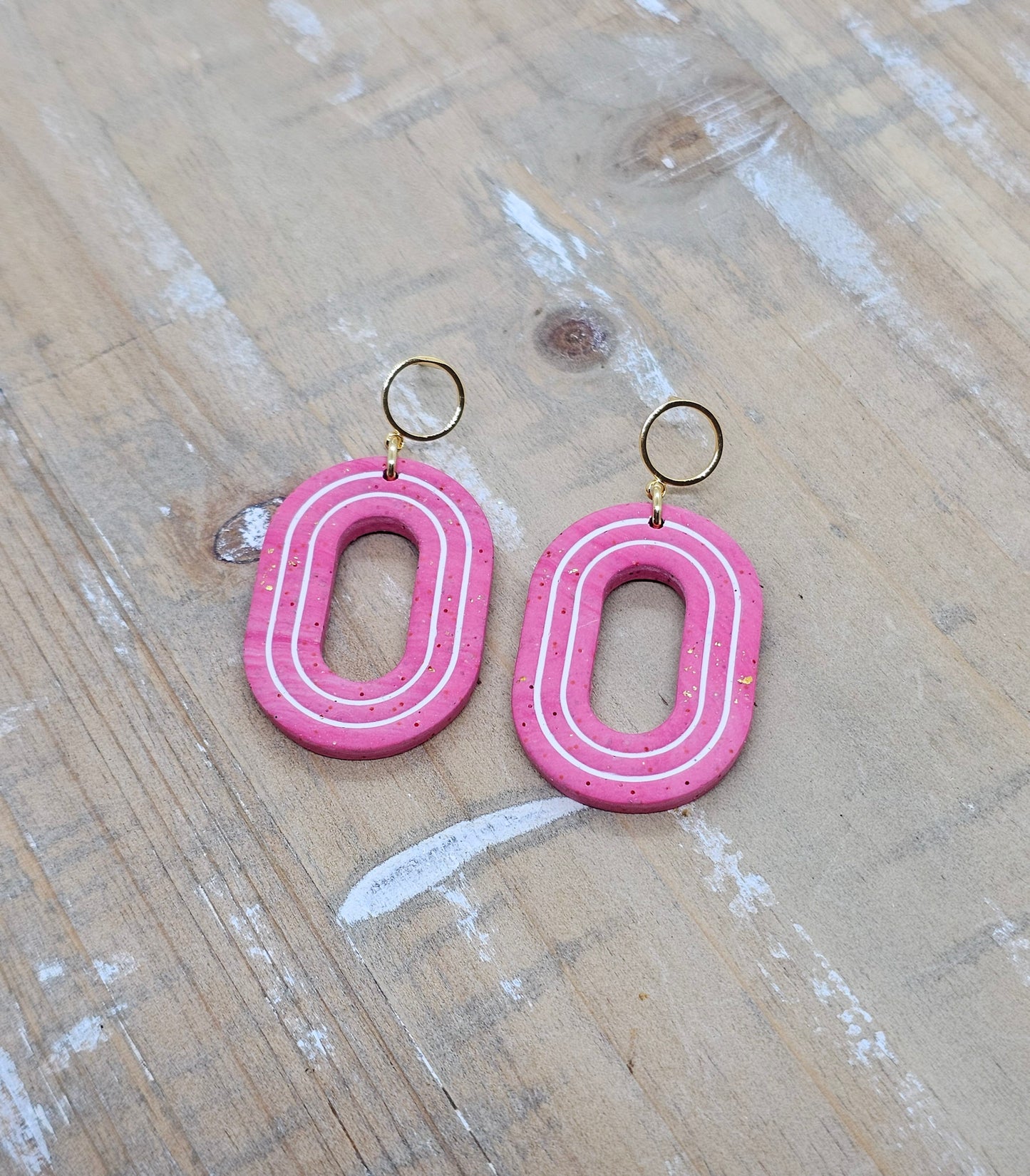Valentines Pink Earrings