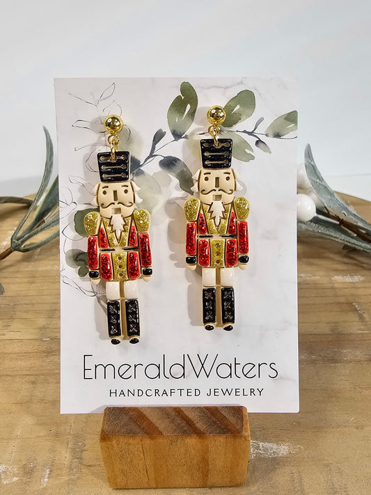 Christmas Nutcracker Earrings | Christmas Earrings