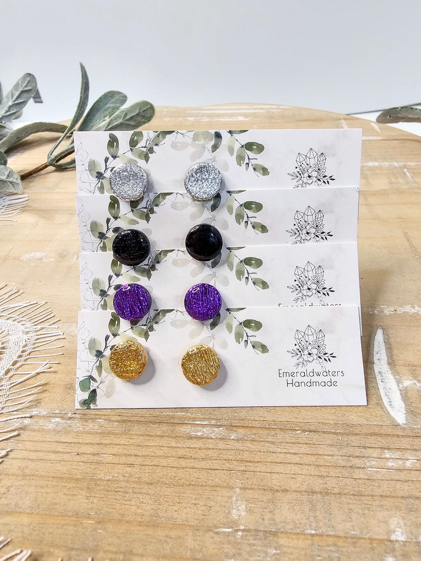 Small Simple Stud Earrings | Mia Studs