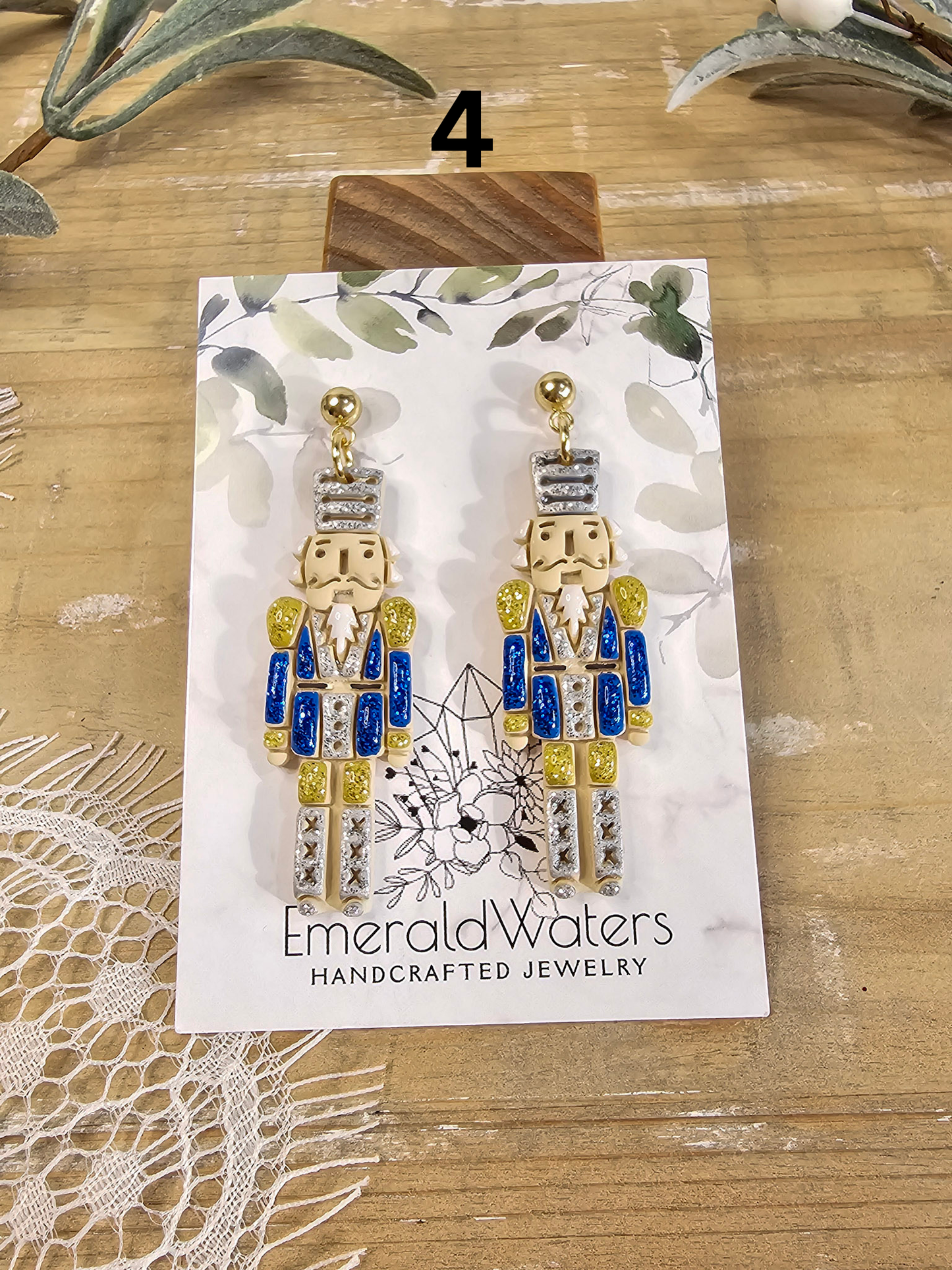 Christmas Nutcracker Earrings | Christmas Earrings