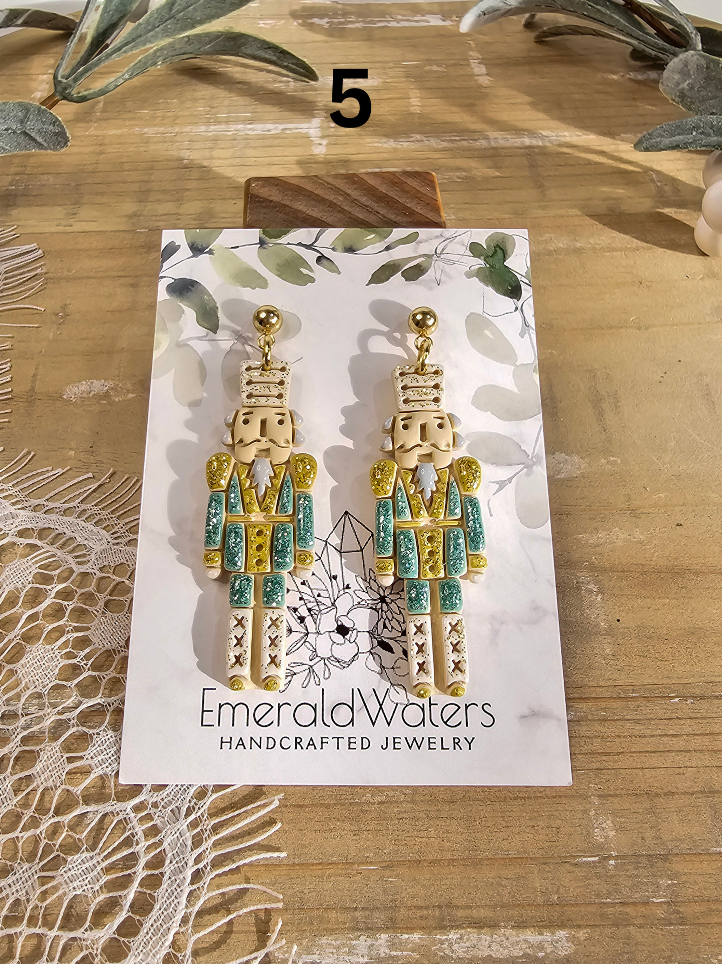 Christmas Nutcracker Earrings | Christmas Earrings