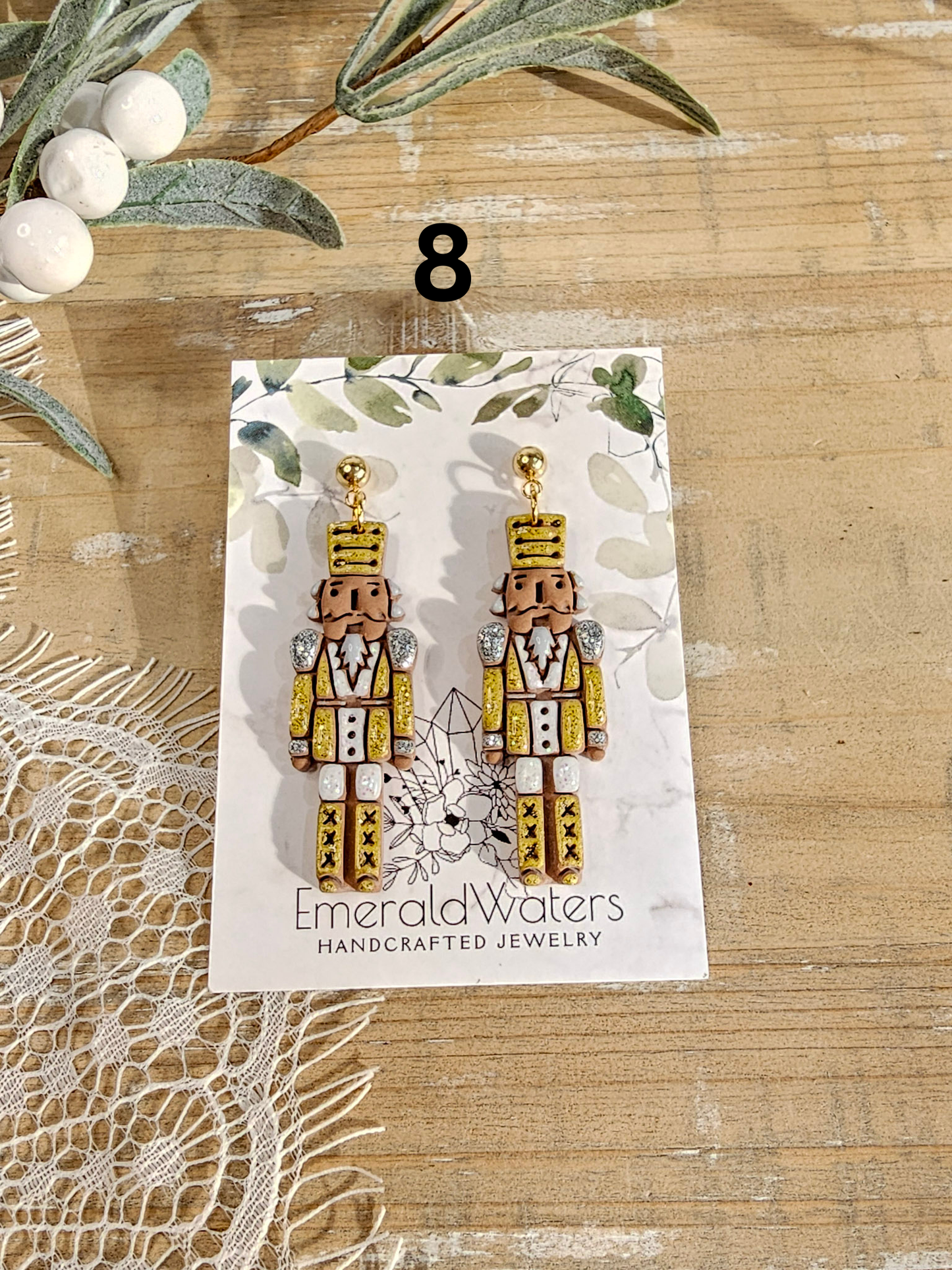 Christmas Nutcracker Earrings | Christmas Earrings