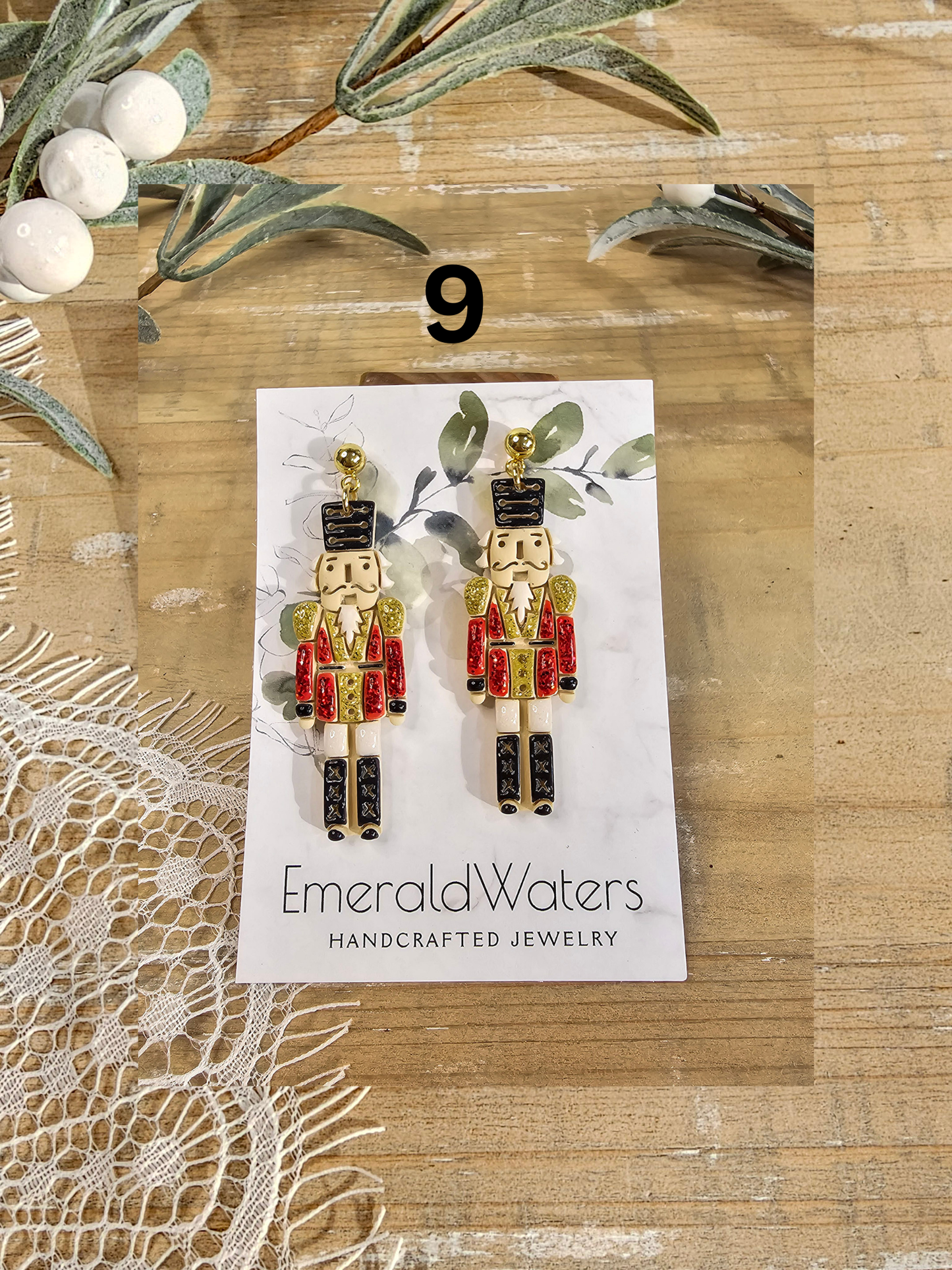 Christmas Nutcracker Earrings | Christmas Earrings