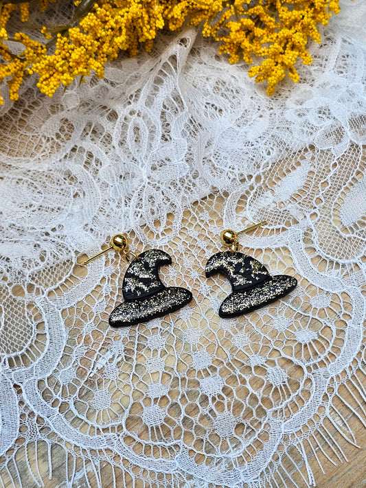 Witch Hat Earrings | Halloween Earrings