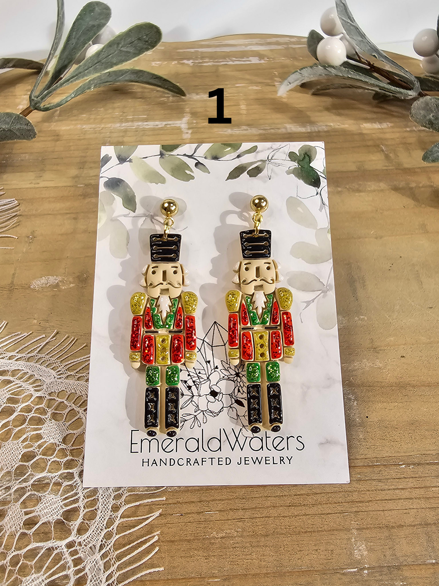 Christmas Nutcracker Earrings | Christmas Earrings
